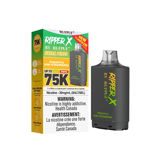 Ripper X 75K - Pineapple Kiwi Strawberry