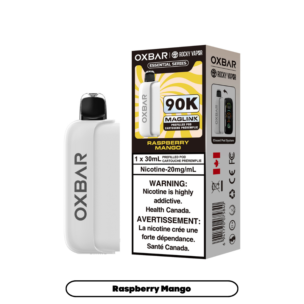 Rocky Vapor Oxbar Maglink PODS - Essential Series - Raspberry Mango