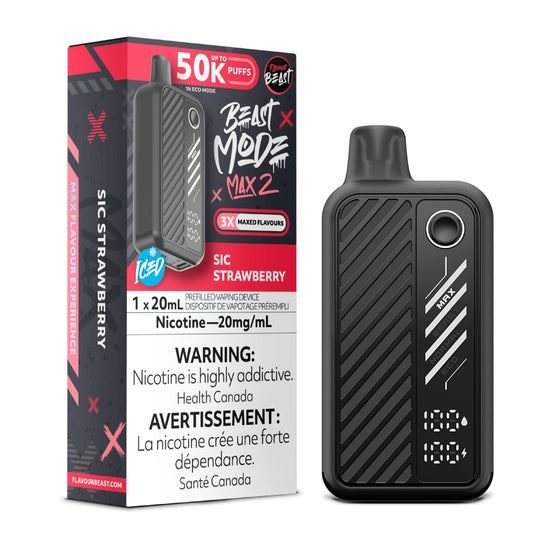 Flavour Beast Beast Mode Max 2 Disposable - Sic Strawberry