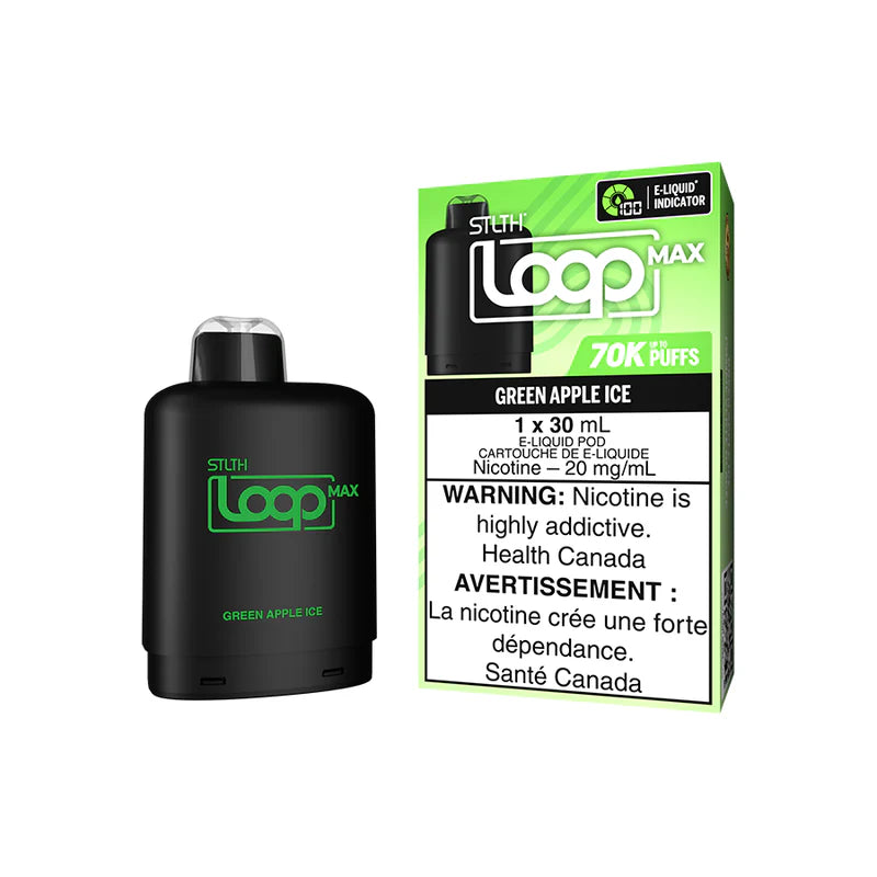 STLTH LOOP MAX - GREEN APPLE ICE