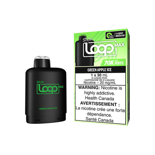 STLTH LOOP MAX - GREEN APPLE ICE