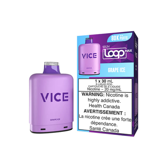 STLTH LOOP X VICE POD - GRAPE ICE