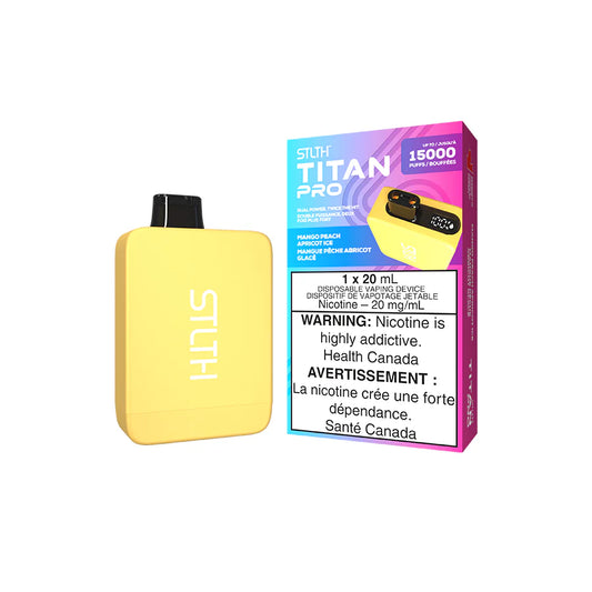 STLTH TITAN PRO DISPOSABLE - MANGO PEACH APRICOT ICE (5PCS/CTN)
