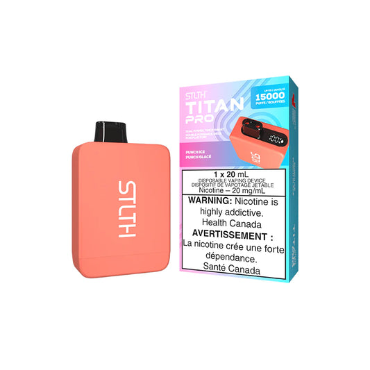STLTH TITAN PRO DISPOSABLE - PUNCH ICE (5PCS/CTN)