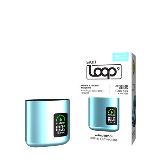 STLTH LOOP 2 CLOSED POD DEVICE - AQUA BLUE (5PC/CTN)