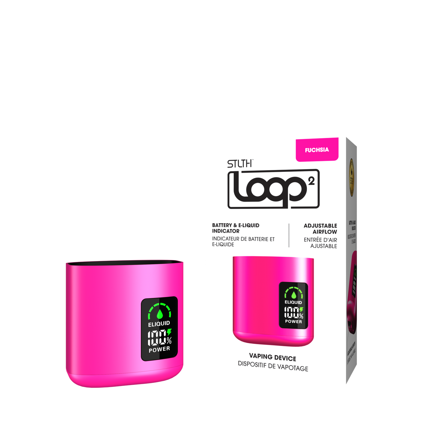 STLTH LOOP 2 CLOSED POD DEVICE - FUCHSIA (5PC/CTN)