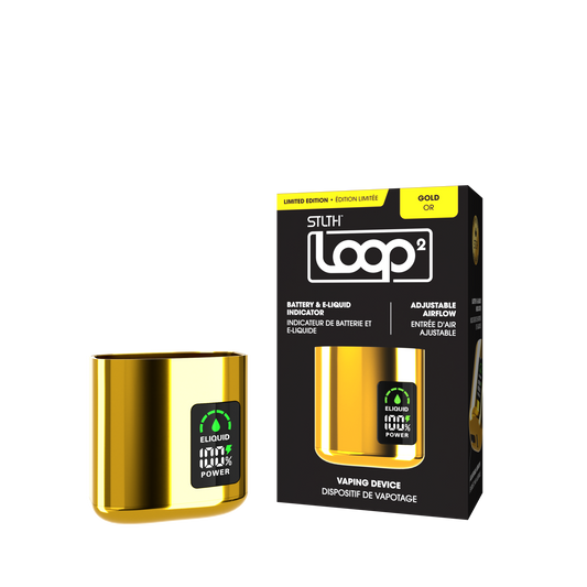 STLTH LOOP 2 CLOSED POD DEVICE - GOLD (5PC/CTN)