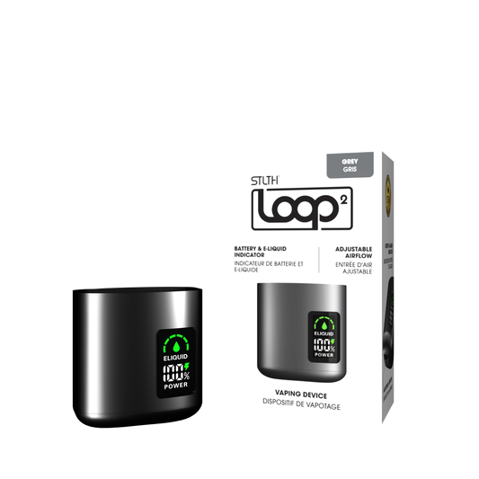 STLTH LOOP 2 CLOSED POD DEVICE - GREY (5PC/CTN)