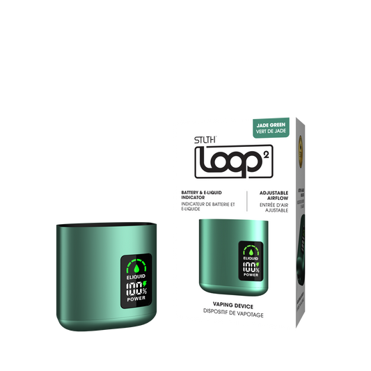 STLTH LOOP 2 CLOSED POD DEVICE - JADE GREEN(5PC/CTN)