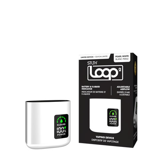 STLTH LOOP 2 CLOSED POD DEVICE - PEARL WHITE (5PC/CTN)