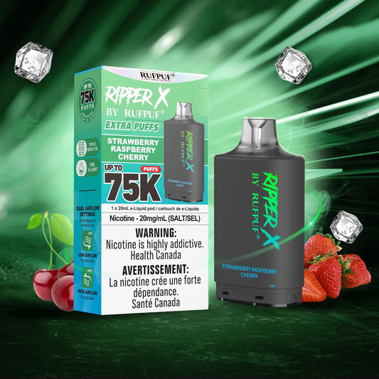 Ripper X 75K - Strawberry Raspberry Cherry