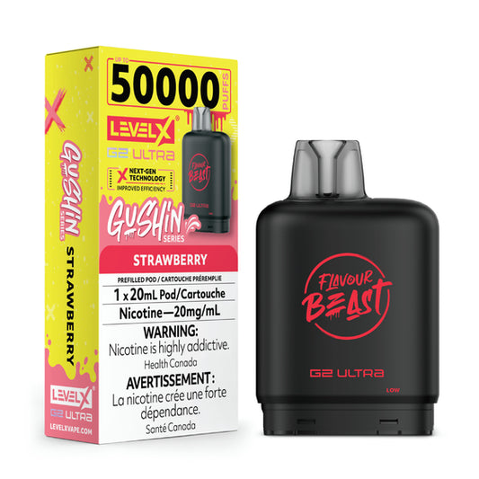 Level X Flavour Beast Chuggin' G2 Ultra - Gushin Strawberry