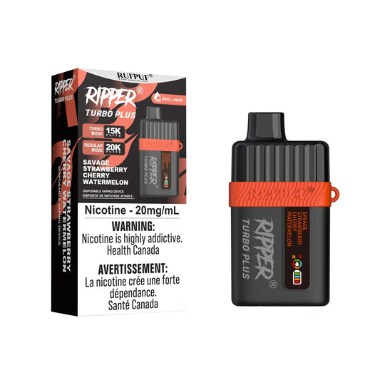 Savage Strawberry Cherry Watermelon TURBO PLUS (5Pcs)