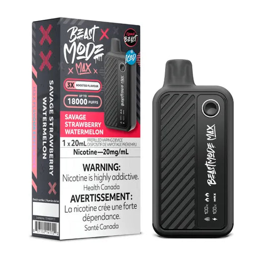 Flavour Beast Beast Mode Max 18K Disposable - Savage Strawberry Watermelon Iced