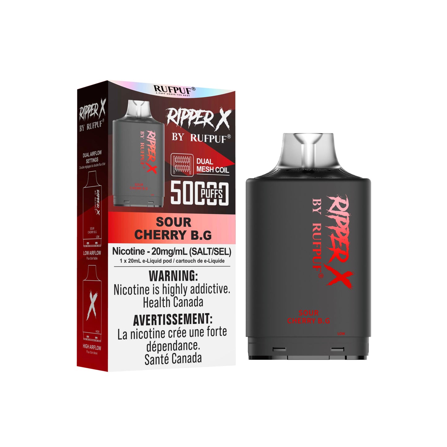 RIPPER X 50K - Sour Cherry B.G