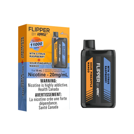 Sour Pineapple Mango-MTN Citrus Raspberry Flipper 11000(20mg/ML / 5PCs)
