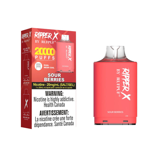 Sour Berries Ripper X 20k (20mg/ML / 5PCs)