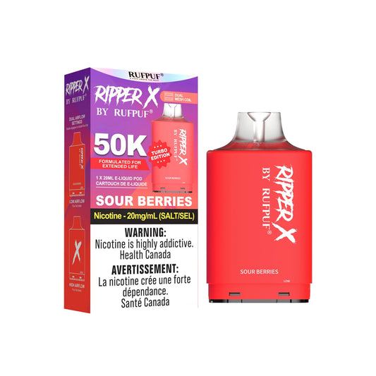 RIPPER X 50K - Sour Berries
