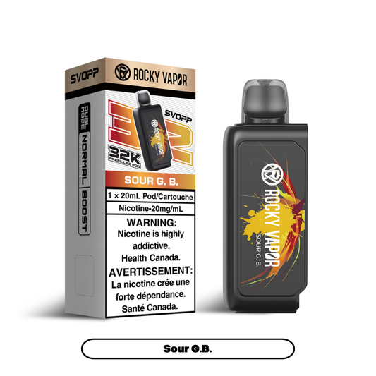 Rocky Vapor Svopp (32K) - Sour G.B.