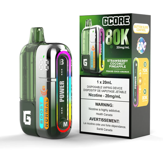 GCORE 80K - Strawberry Coconut Pineapple
