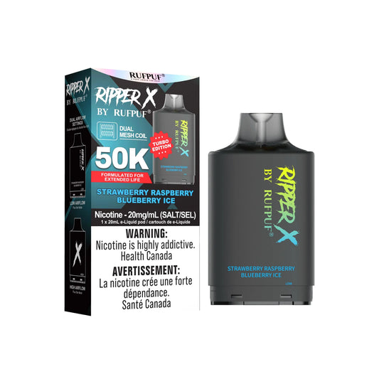 RIPPER X 50K - Strawberry Raspberry Blueberry Ice