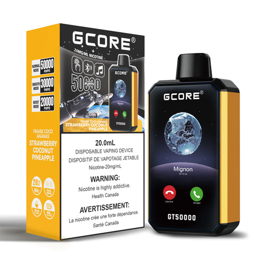 GT 50K - Strawberry Coconut Pineapple  (20mg/ML)
