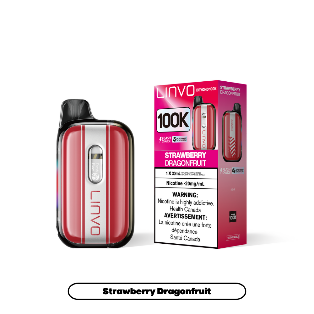 Linvo Beyond 100K - Strawberry Dragonfruit