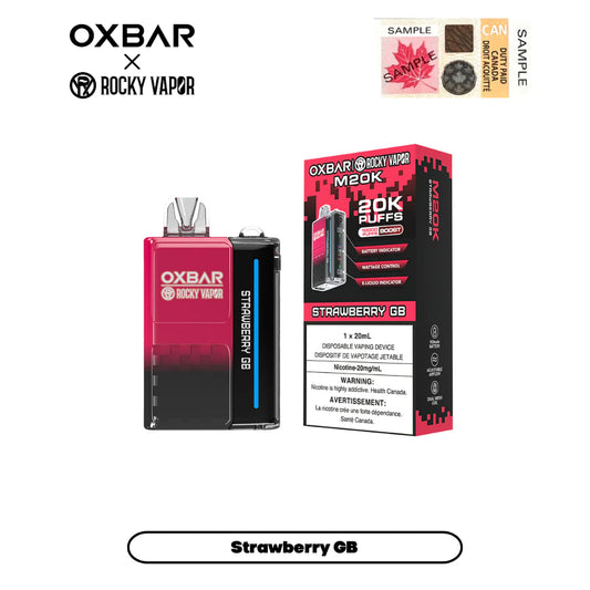 Rocky Vapor Oxbar M20K - Strawberry GB
