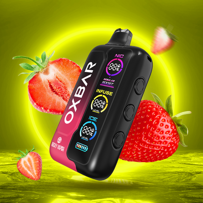 Rocky Vapor Oxbar Tri Fusion - Strawberry H