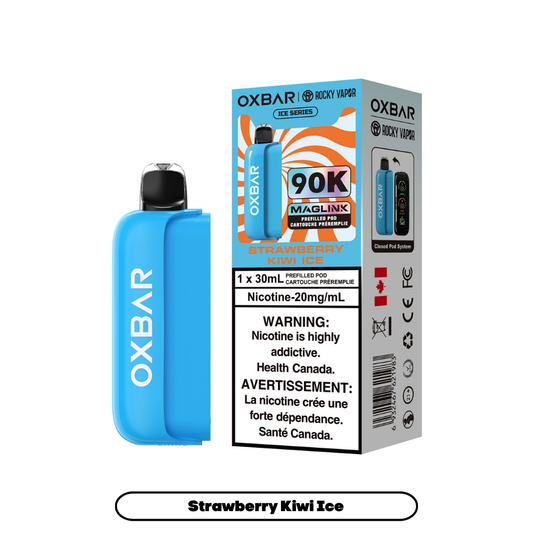 Rocky Vapor Oxbar Maglink PODS - Strawberry Kiwi Ice (Ice Series)