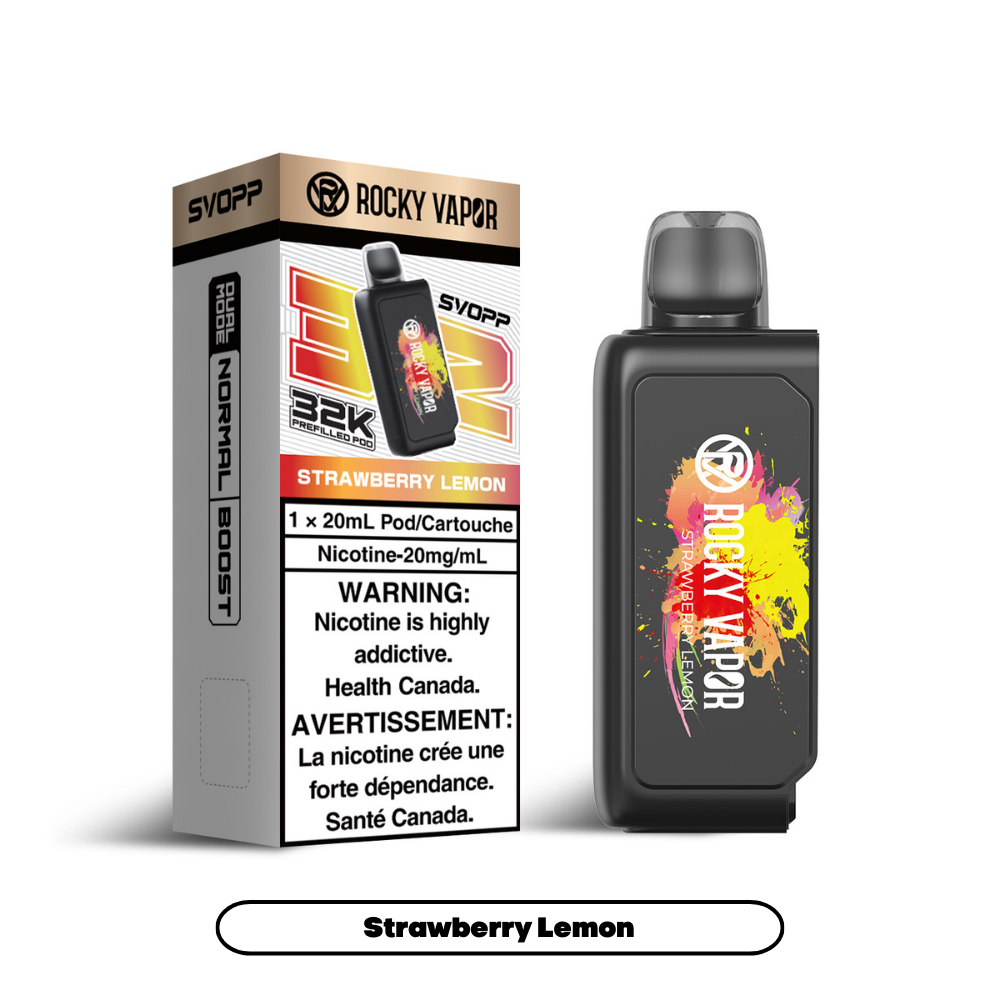 Rocky Vapor Svopp (32K) - Strawberry Lemon