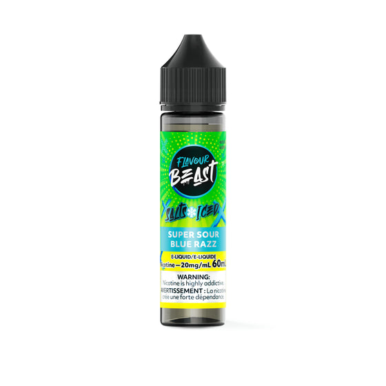 Flavour Beast E-Liquid (20mg/60mL) - Super Sour Blue Razz