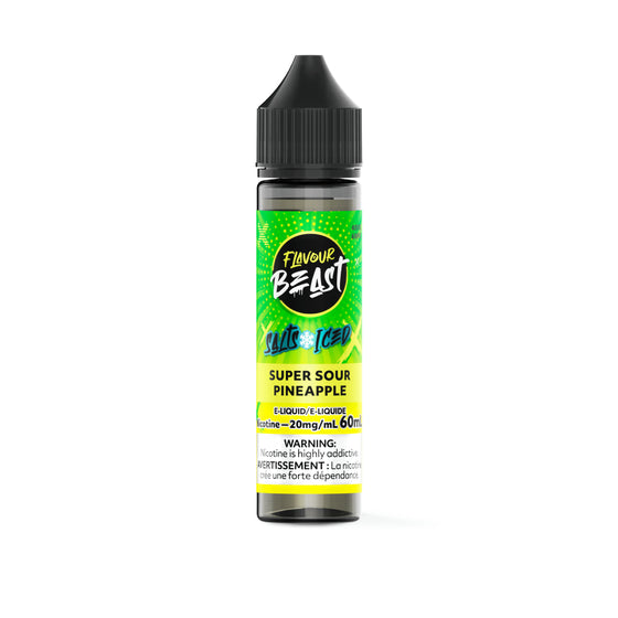 Flavour Beast E-Liquid (20mg/60mL) - Super Sour Pineapple