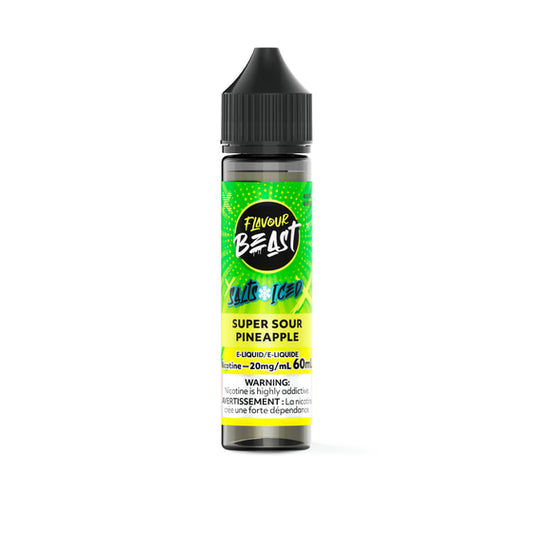 Flavour Beast E-Liquid (20mg/60mL) - Super Sour Pineapple