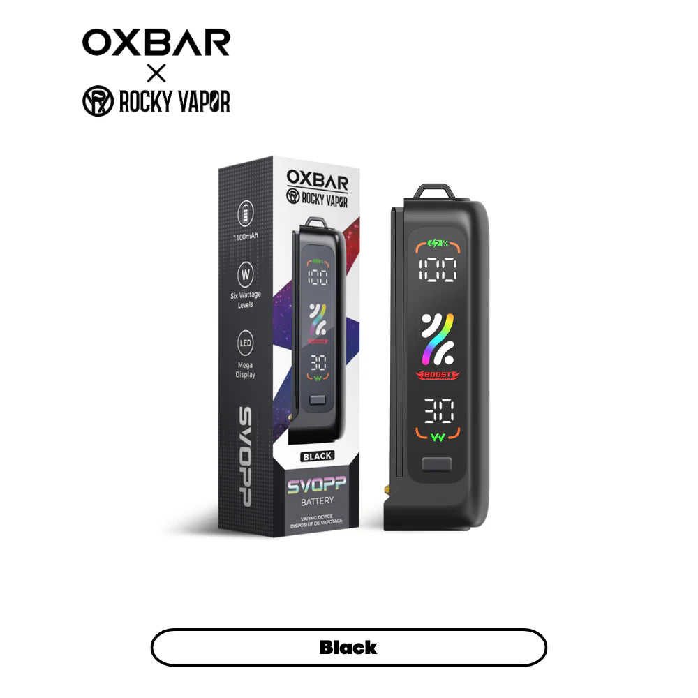 Rocky Vapor Oxbar Svopp (Kit 1100mAh) - Black