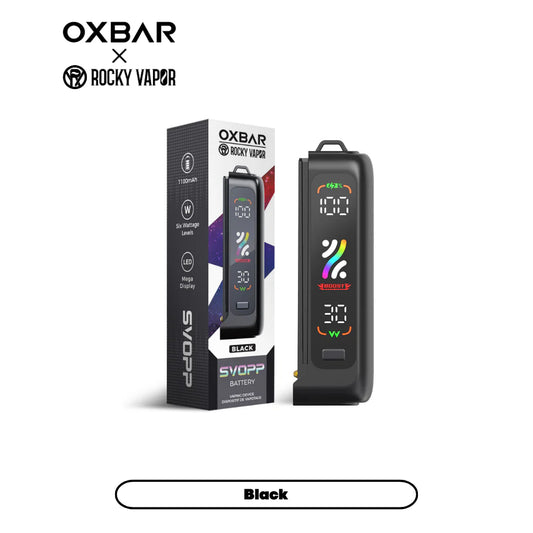 Rocky Vapor Oxbar Svopp (Kit 1100mAh) - Black