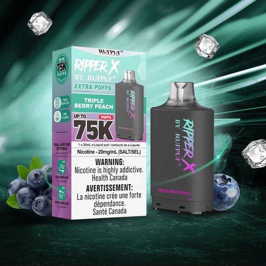 Ripper X 75K - Triple Berry Peach