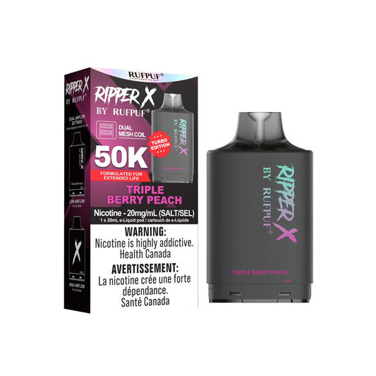 RIPPER X 50K - Triple Berry Peach