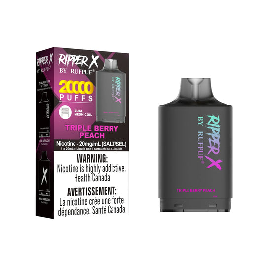 Triple Berry Peach Ripper X 20k (20mg/ML / 5PCs)