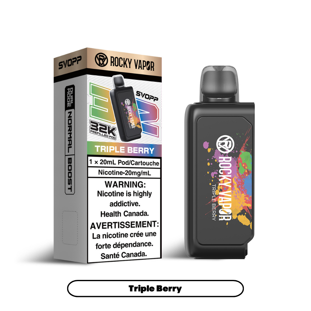 Rocky Vapor Svopp (32K) - Triple Berry