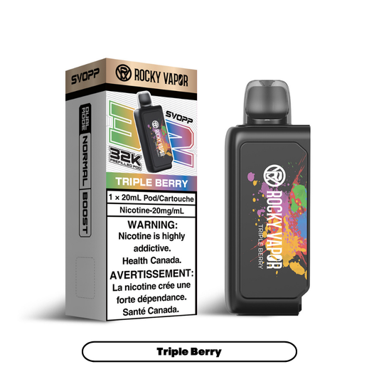 Rocky Vapor Svopp (32K) - Triple Berry