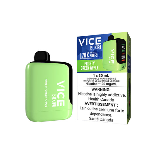 VICE BOX 2 DISPOSABLE - FROSTY GREEN APPLE