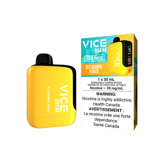 VICE BOX 2 DISPOSABLE - ICY ORANGE PEACH