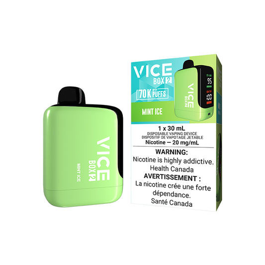 VICE BOX 2 DISPOSABLE - MINT ICE