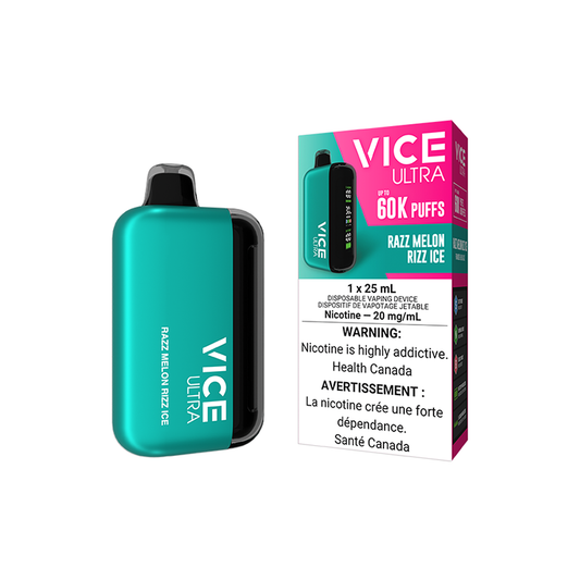 VICE ULTRA DISPOSABLE - RAZZ MELON RIZZ ICE