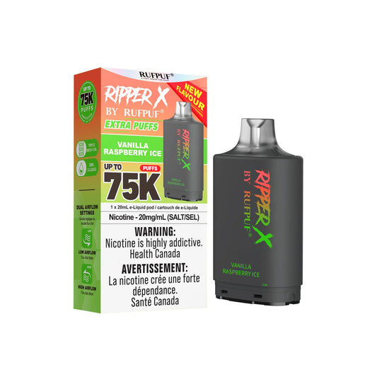 Ripper X 75K - Vanilla Raspberry Ice