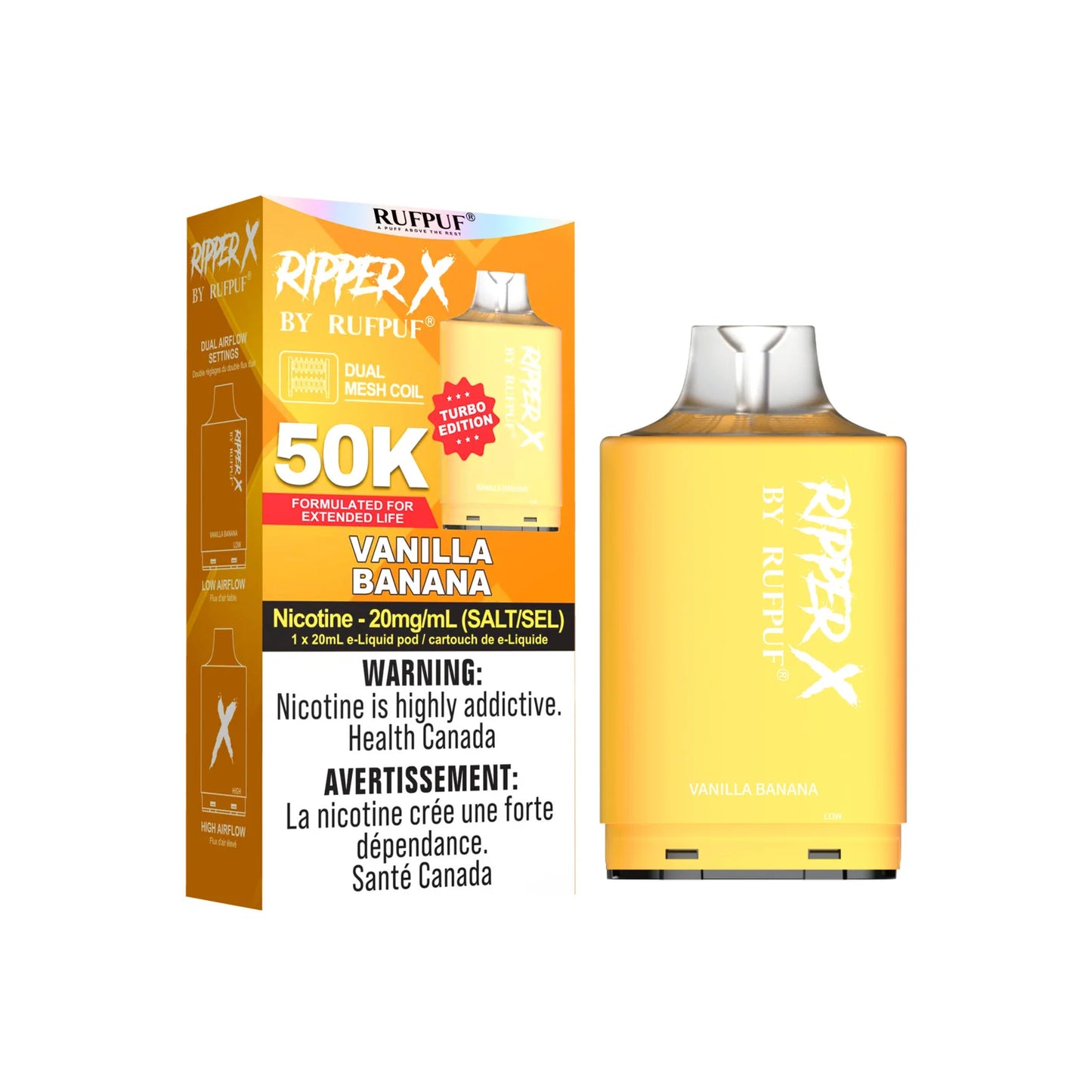 RIPPER X 50K - Vanilla Banana