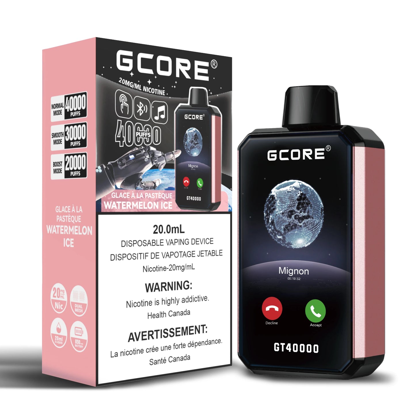 GT 40K - WATERMELON ICE (20mg/ML)