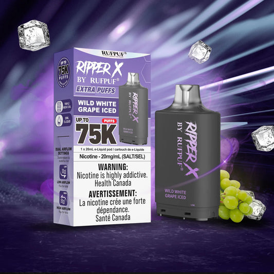 Ripper X 75K - Wild White Grape Ice