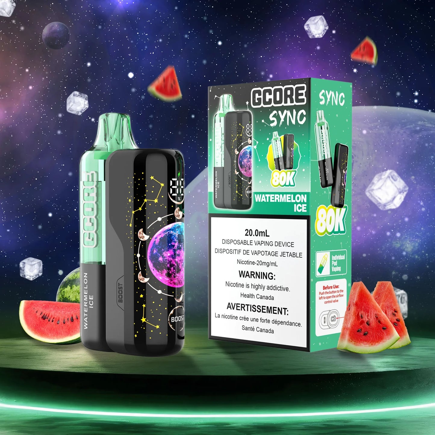 Gcore Sync Pod Kit - Watermelon Ice
